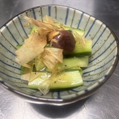 梅ダレきゅうり