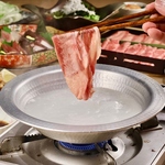 鮮魚や和牛炙りユッケ、ハマグリ出汁の黒毛和牛＆牛タンのしゃぶしゃぶ＆飲み放題付き～心尽～コース