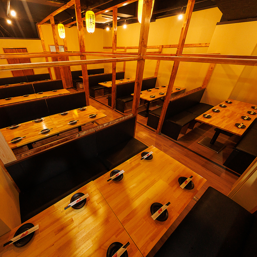 【大宮駅徒歩3分】焼き鳥や茨城の海鮮が自慢の個室居酒屋