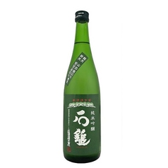 【愛媛】石鎚 純米吟醸 緑ラベル 槽搾り(グラス90ml)