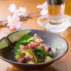 ホタルイカのワサビ和え