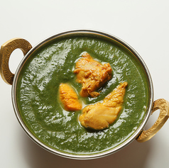 ほうれん草チキンカレー