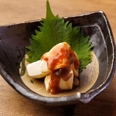 鮪酒盗とクリームチーズ