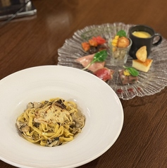 リストランテ アンティーコアルベルゴのコース写真