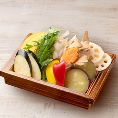 季節の焼き野菜盛り合わせの写真