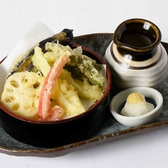 季節野菜の天ぷら盛り合わせ