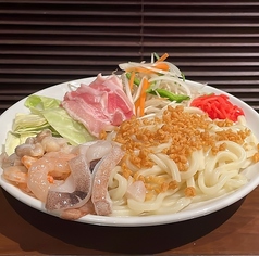 海鮮焼うどん