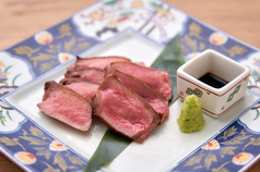 特選牛タンのいいところだけ～博多上久醤油と山葵～