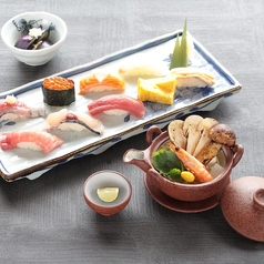 【要予約】松茸土瓶蒸しとにぎり寿司