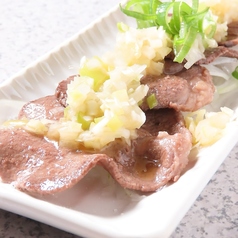 ネギ塩牛タン焼き