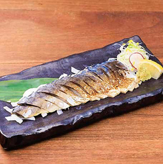 とろしめさばの貴重な炙りたてを一枚