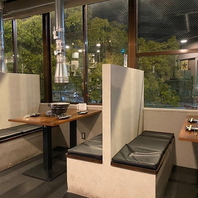 接待や記念日に◎落ち着いた店内