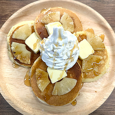 焼きパイナップルパンケーキ