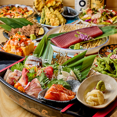 【豊富なコースプラン】生本マグロ断面刺しや厳選鮮魚、炭火焼きを堪能◎の写真