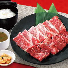 牛2種盛定食 お肉140g≪たれ焼≫