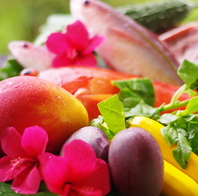 新鮮島食材をふんだんに使って