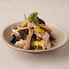 三種きのこの香味ナムル