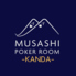 MUSASHI POKER ROOM 神田店のロゴ