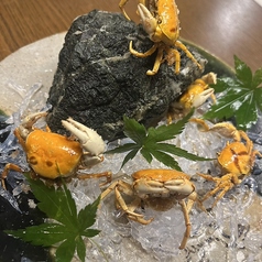 サワガニの唐揚げ