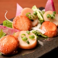 料理メニュー写真 北海道産の帆立貝柱燻