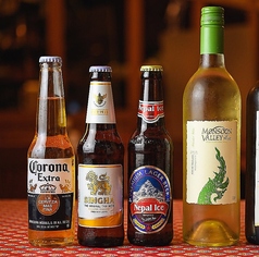 焼酎からワインまで、種類豊富にご用意しております