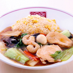 五目あんかけ炒飯