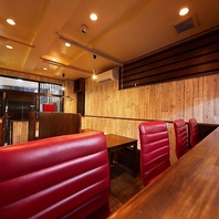 ホッと一息つける、雰囲気の良い店内☆