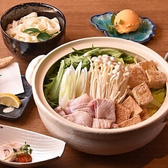 味噌鍋や串焼きコースでも名古屋コーチンをご提供！