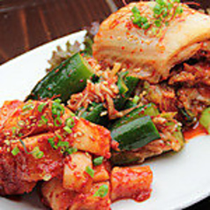 キムチ盛り合わせ