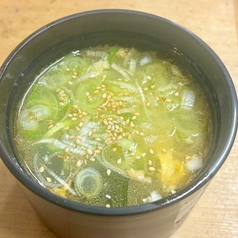 玉子わかめスープ