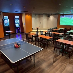 【ダーツ&卓球スペース】ステージもございます◎