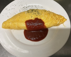 ひき肉オムレツ