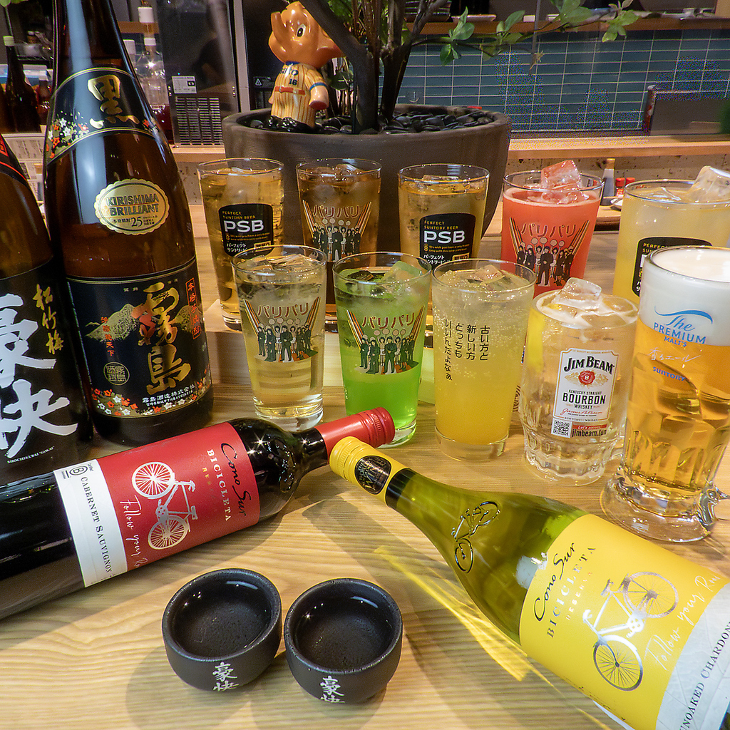 単品飲み放題は2時間1650円でご用意しました！お得な2.5時間、3時間飲み放題も♪