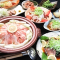 料理メニュー写真&nbsp;鶏柚子葱鍋／豚柚子葱鍋 &nbsp;各