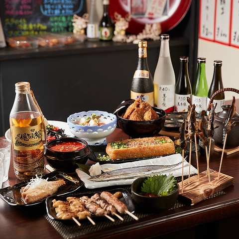 朝5時まで営業している沖縄料理と新潟料理、日本酒が堪能できる居酒屋。宴会や同伴◎