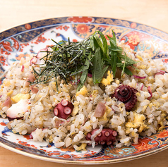じゃこと蛸の焼きめし