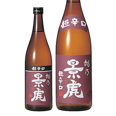 越乃景虎　清酒超辛口　【新潟県】酒度＋12/使用米：五百万石65％