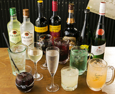 ドリンクの種類が豊富◎まずはパーフェクト黒ラベルで乾杯！季節の日本酒や、当店オリジナルドリンクも多数ご用意しております。