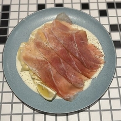 生ハムとレモンのクリームパスタ