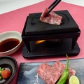 料理メニュー写真&nbsp;和牛サーロインの石焼き