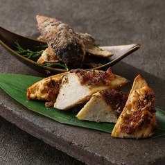 海老芋のへしこ焼き