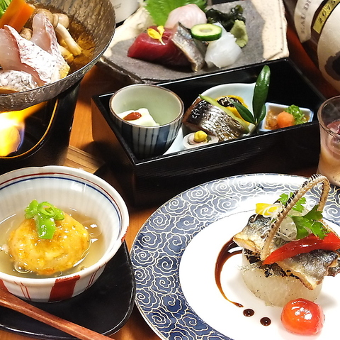 鮮魚×日本酒×創作料理に舌鼓を打つ、絶品料理居酒屋