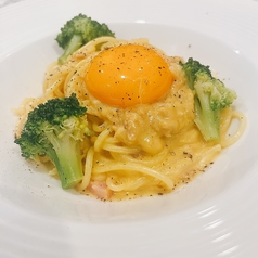 ツナ&ベーコンのカルボナーラ