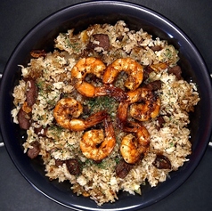 究極の海老ガーリックライス