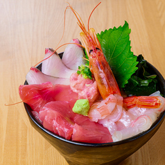 特上 豪華海鮮丼 だし巻き玉子定食 (ひつまぶし出汁付き)