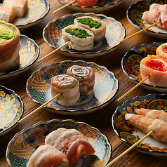 野菜巻き×地鶏×釜飯　難波とんぼ別館のおすすめ料理1