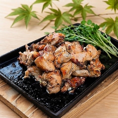 若鳥の鉄板焼き
