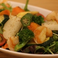 料理メニュー写真 鉄板温野菜サラダ