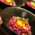 料理メニュー写真&nbsp;炙りユッケの混ぜ御飯