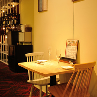 記念日や誕生日など大切な1日に最適な上質空間。